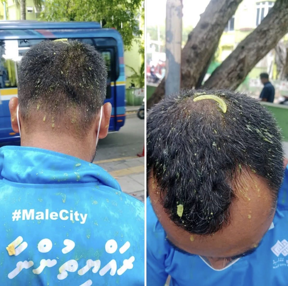 ކުނި ނަގަން ތިބި މީހުންގެ ބޮލަށް ރިހަ އަޅައިފި